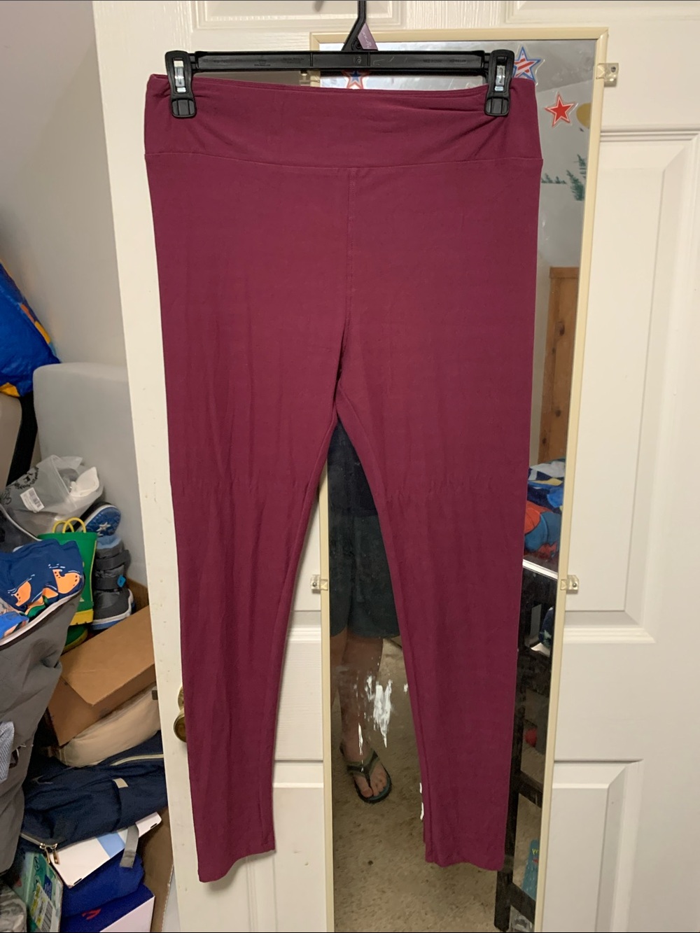 LuLaRoe Maroon Women's Leggings